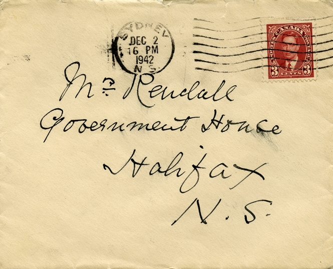 Letter from Hetty Kimber to Margaret Kendall